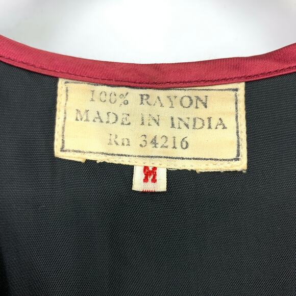 Unbranded Women's Size M Embroidered Banjara Kutch Jacket Sleeveless Multicolor - Picture 5 of 5